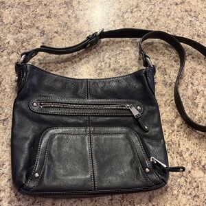 Tignanello Black Crossbody Bag